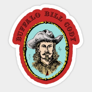 Buffalo Bill Cody Sticker